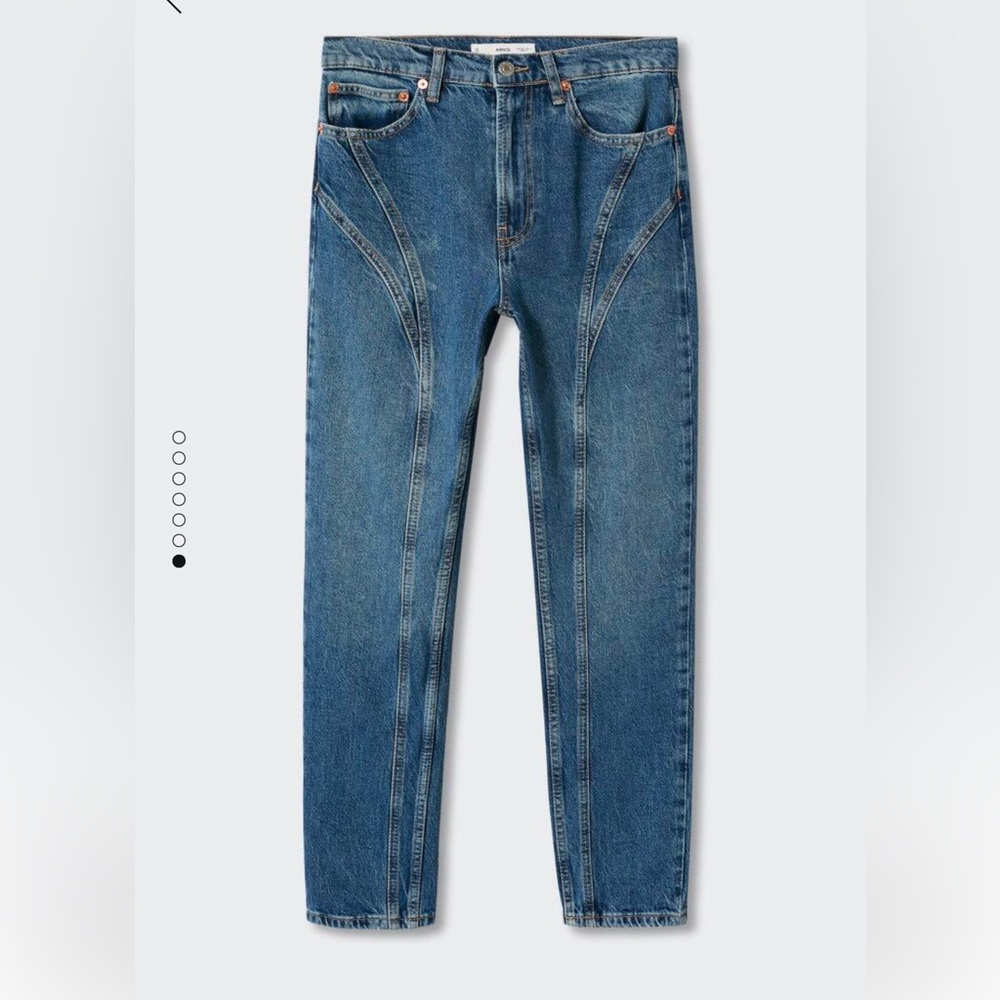 Mango Jeans Mugler style Skinny Jeans, Size 4